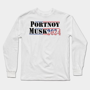 portnoy musk 2024 Long Sleeve T-Shirt